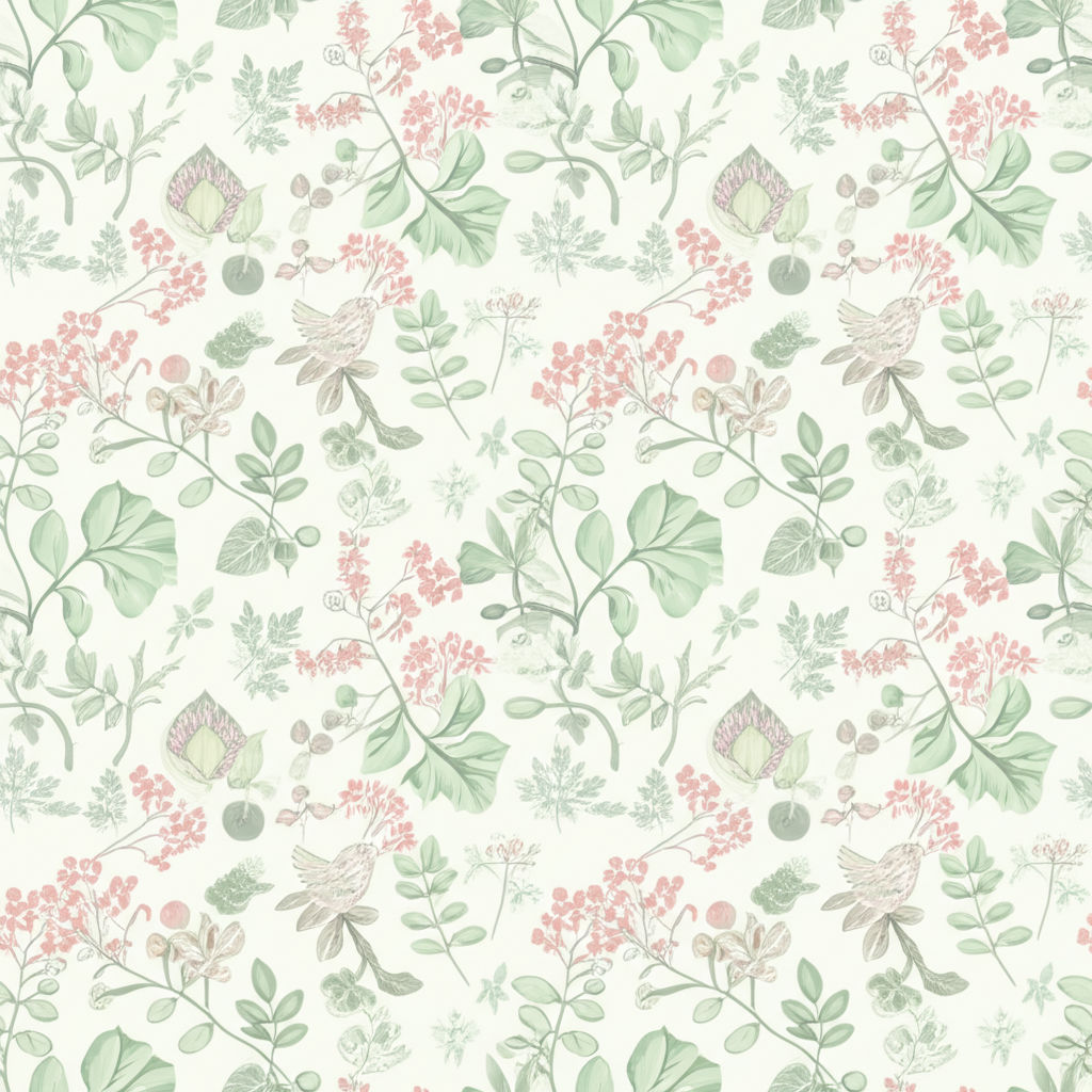 Garden pattern background